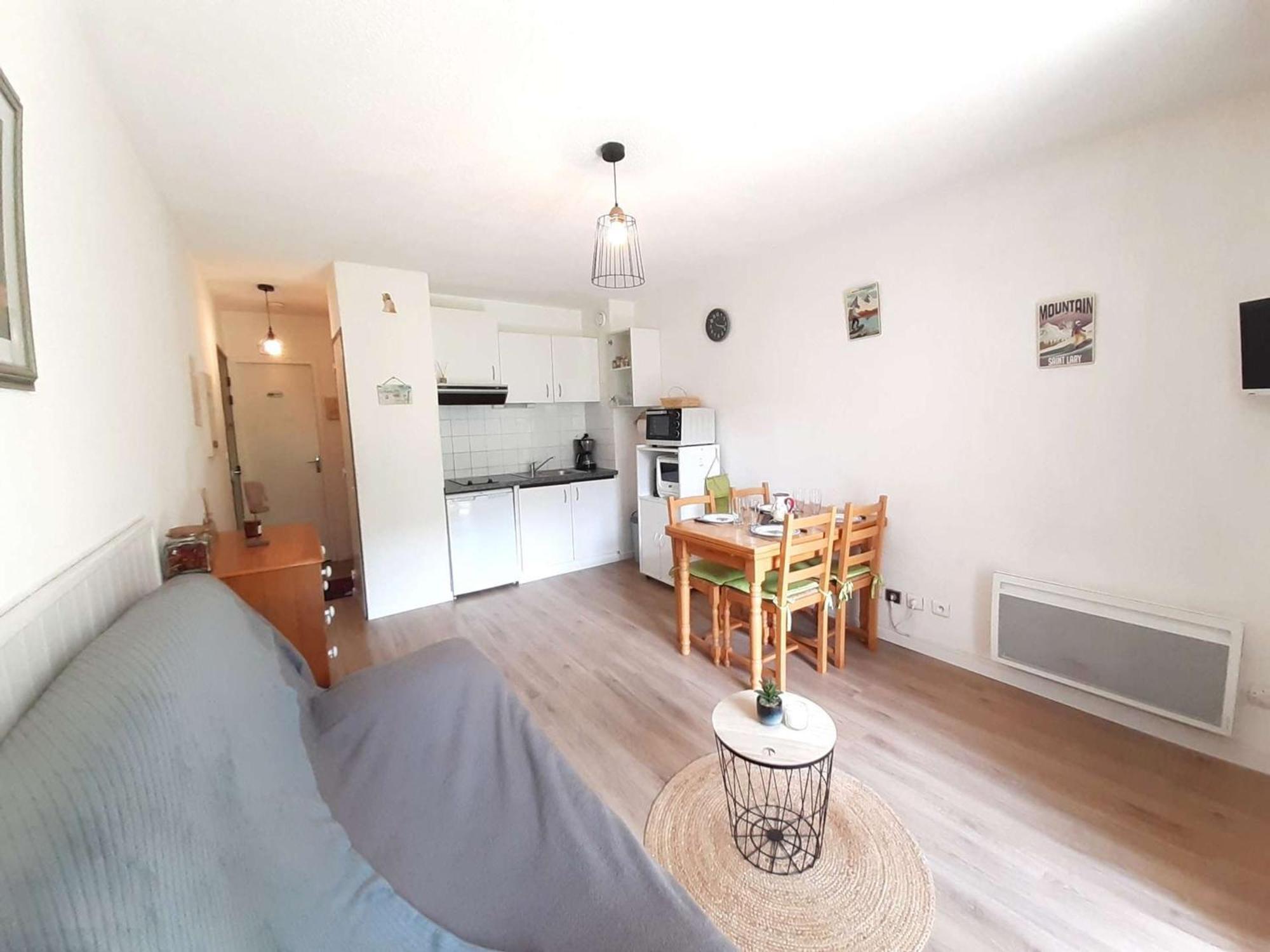 T2 A Vielle-Aure, 4 Pers, Balcon Sud, Parking, Kitchenette Equipee, Proche Commodites - Fr-1-457-325 Εξωτερικό φωτογραφία